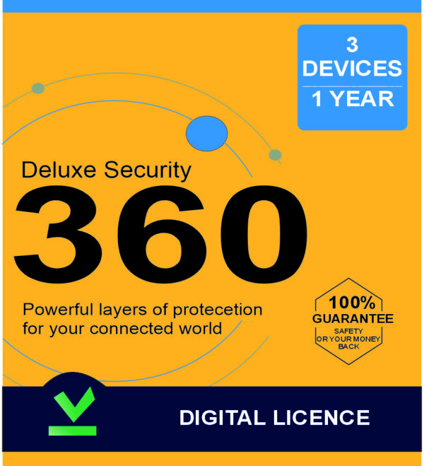 Deluxe Security 360- 3 Devices 1 Year