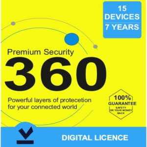 Premium Security 360 for 15 Devices – 7 Years Protection